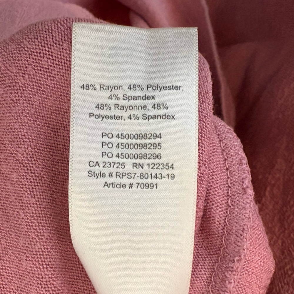 Aritzia Wilfred Free Dusty Pink Sleeveless Tank Dress Size Extra Small - Picture 11 of 12